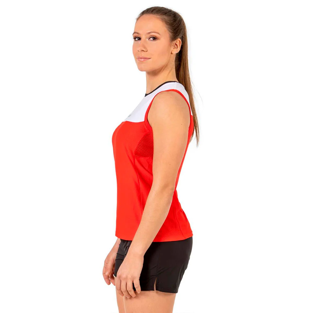 CAMISETA TIRANTES LAND TANK MUJER - Rojo - Imagen 3