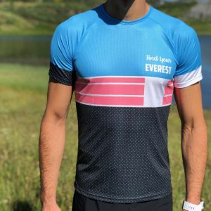 CAMISETA TÉCNICA FIND YOUR EVEREST - Blue & Black