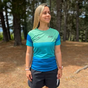 CAMISETA TÉCNICA FIND YOUR EVEREST MUJER - Ocean Breeze