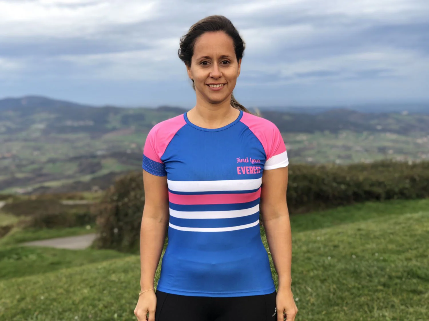 CAMISETA TÉCNICA FIND YOUR EVEREST MUJER - Blue - Imagen 2