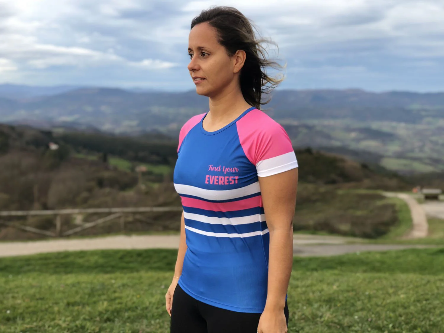 CAMISETA TÉCNICA FIND YOUR EVEREST MUJER - Blue - Imagen 3