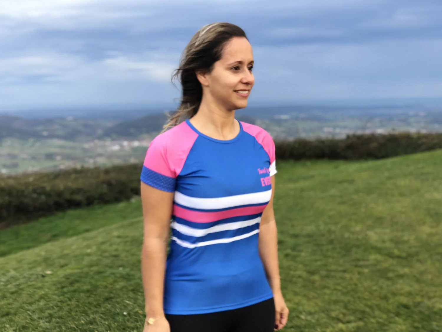 CAMISETA TÉCNICA FIND YOUR EVEREST MUJER - Blue - Imagen 4