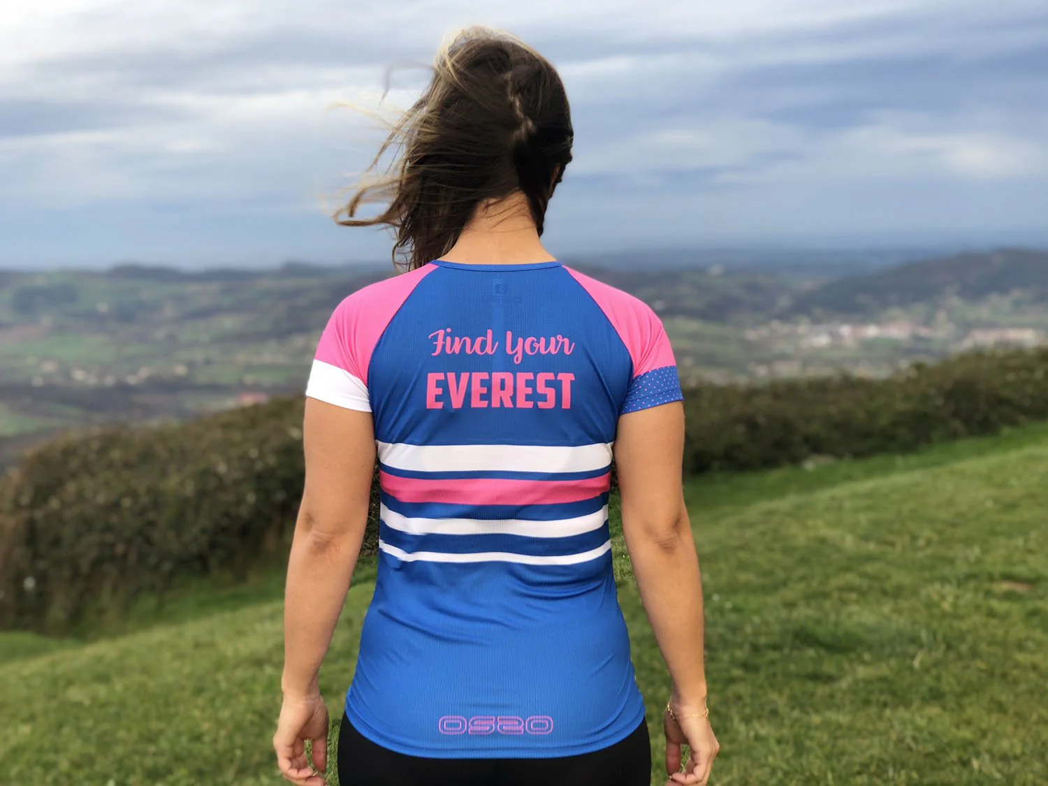 CAMISETA TÉCNICA FIND YOUR EVEREST MUJER - Blue - Imagen 5