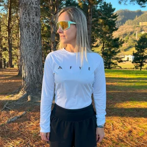 CAMISETA TÉCNICA MANGA LARGA FIND YOUR EVEREST ELITE MUJER - White