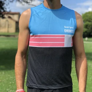 CAMISETA TÉCNICA SIN MANGAS FIND YOUR EVEREST - Blue