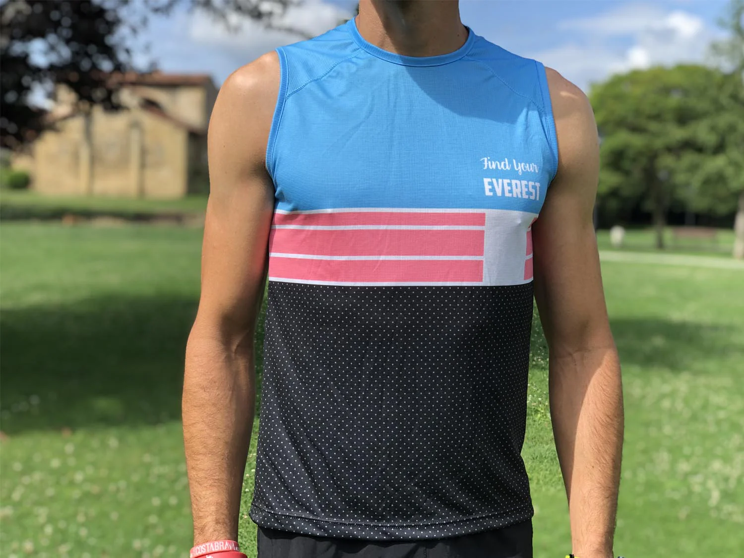 CAMISETA TÉCNICA SIN MANGAS FIND YOUR EVEREST - Blue - Imagen 2