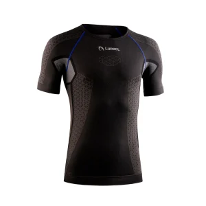 CAMISETA TÉRMICA LURBEL CRISTALLO - Gris Marengo / Azul royal