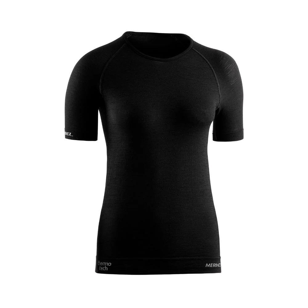 CAMISETA TÉRMICA LURBEL MERINO LITE MUJER - Negro - Imagen 2