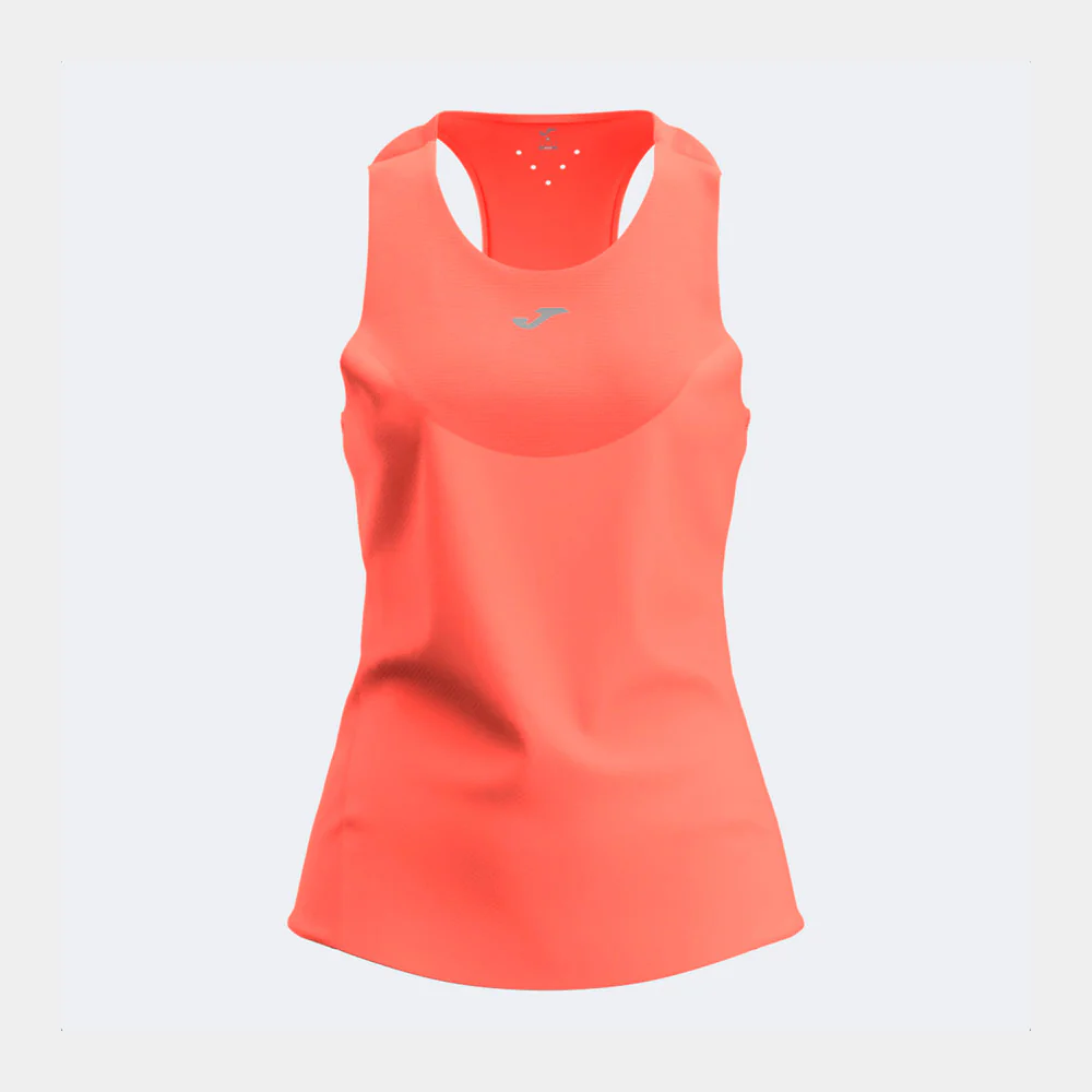 CAMISETA DE TIRANTES JOMA R-CITY MUJER CORAL - Imagen 2