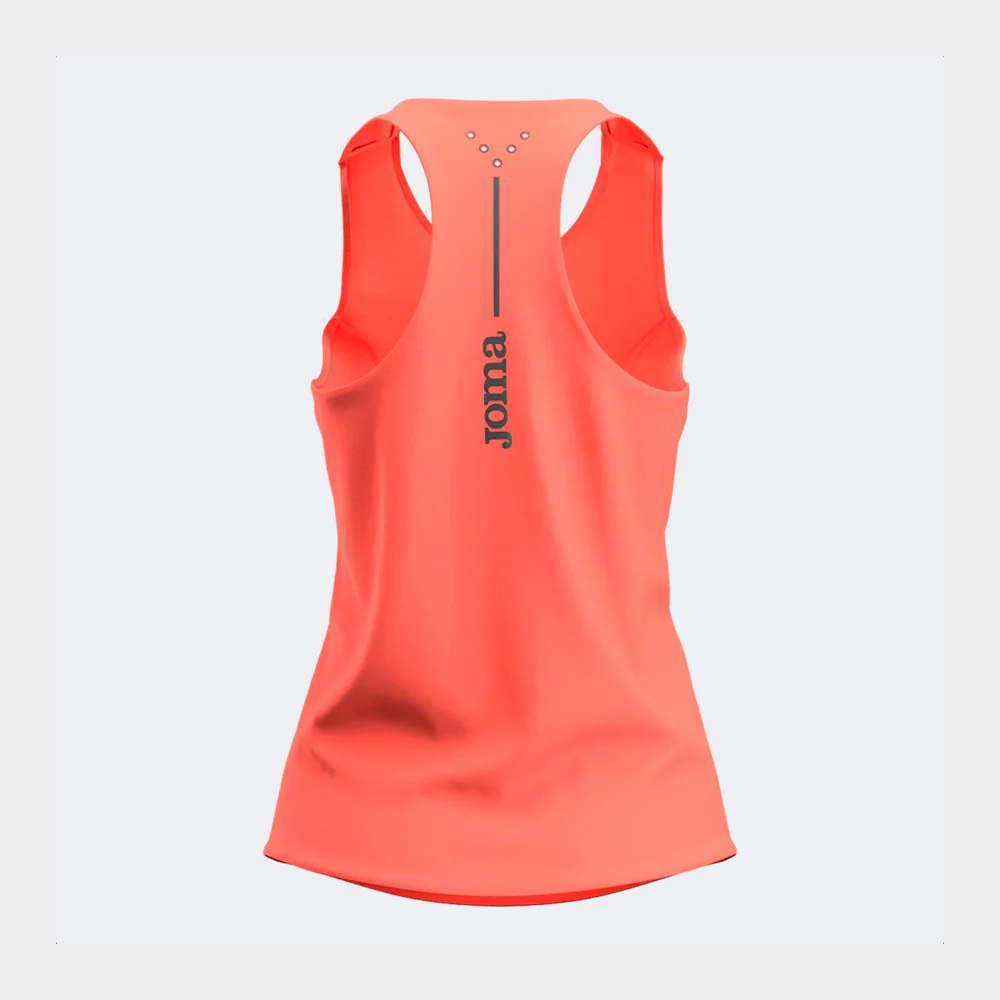 CAMISETA DE TIRANTES JOMA R-CITY MUJER CORAL - Imagen 3