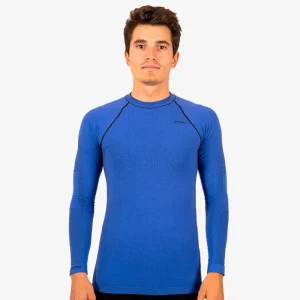 CAMISETA MANGA LARGA WONG ARYA - Azulón