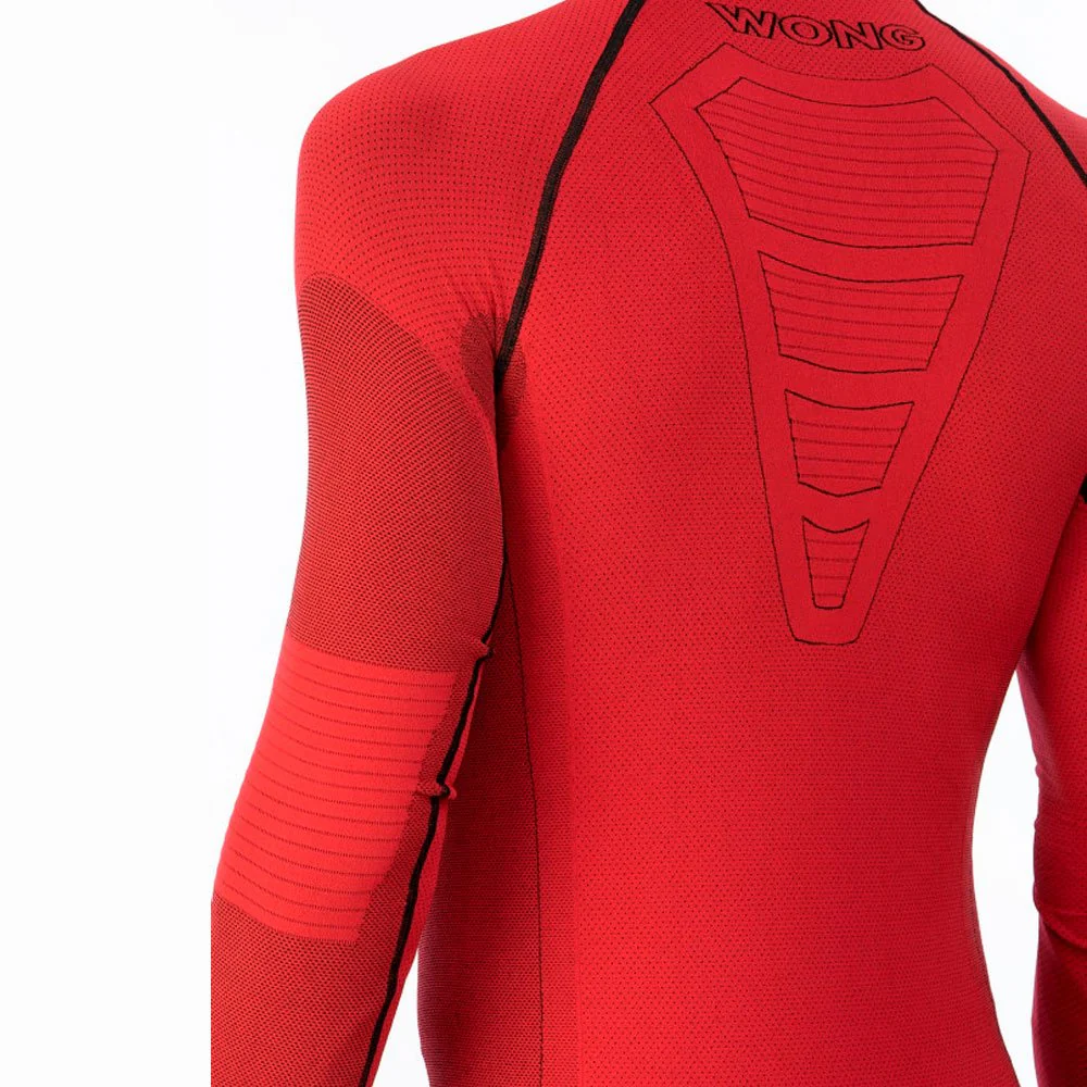 CAMISETA MANGA LARGA WONG ARYA - Rojo - Imagen 4