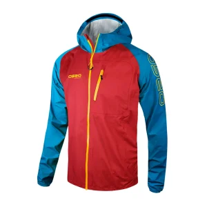 CHAQUETA IMPERMEABLE OS2O O2 WATERPROOF TRAIL PRO 30K - Garnet