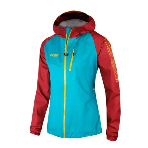 CHAQUETA IMPERMEABLE OS2O O2 WATERPROOF TRAIL PRO 30K MUJER - Garnet