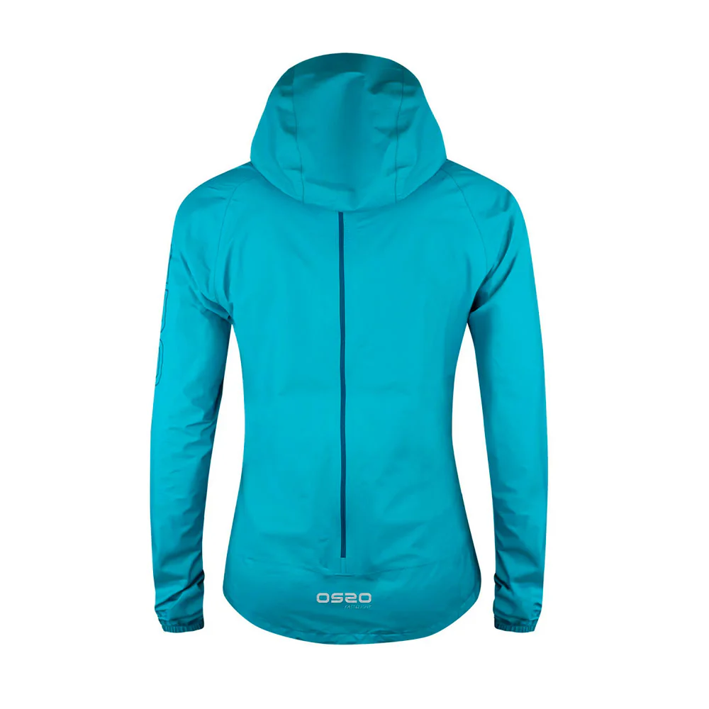 CHAQUETA IMPERMEABLE OS2O O2 WATERPROOF TRAIL SPEED ZIP 30K MUJER - Bluebird - Imagen 6
