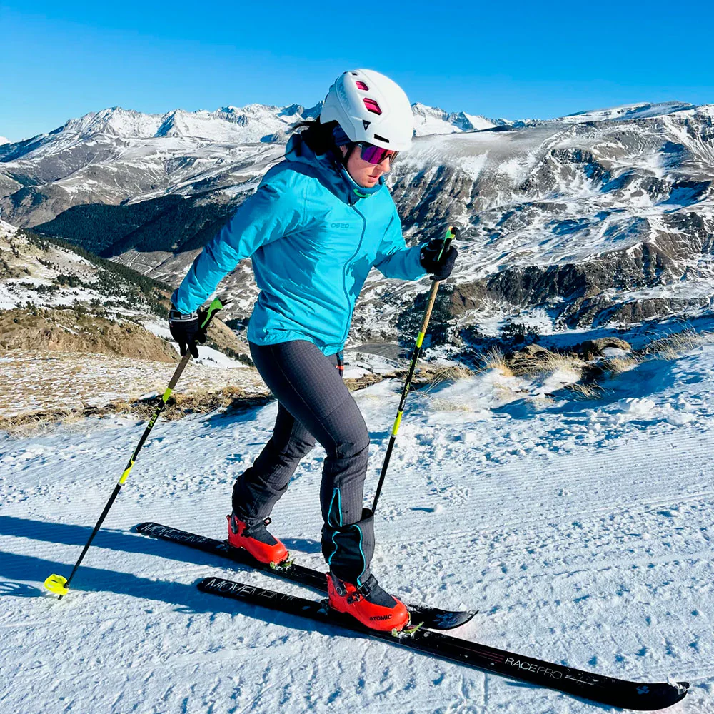 CHAQUETA IMPERMEABLE OS2O O2 WATERPROOF TRAIL SPEED ZIP 30K MUJER - Bluebird - Imagen 7