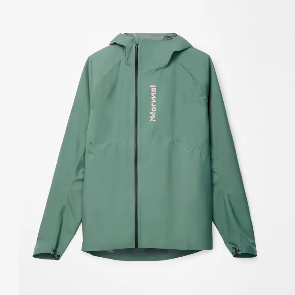 CHAQUETA IMPERMEABLE NNORMAL TRAIL RAIN - Verde