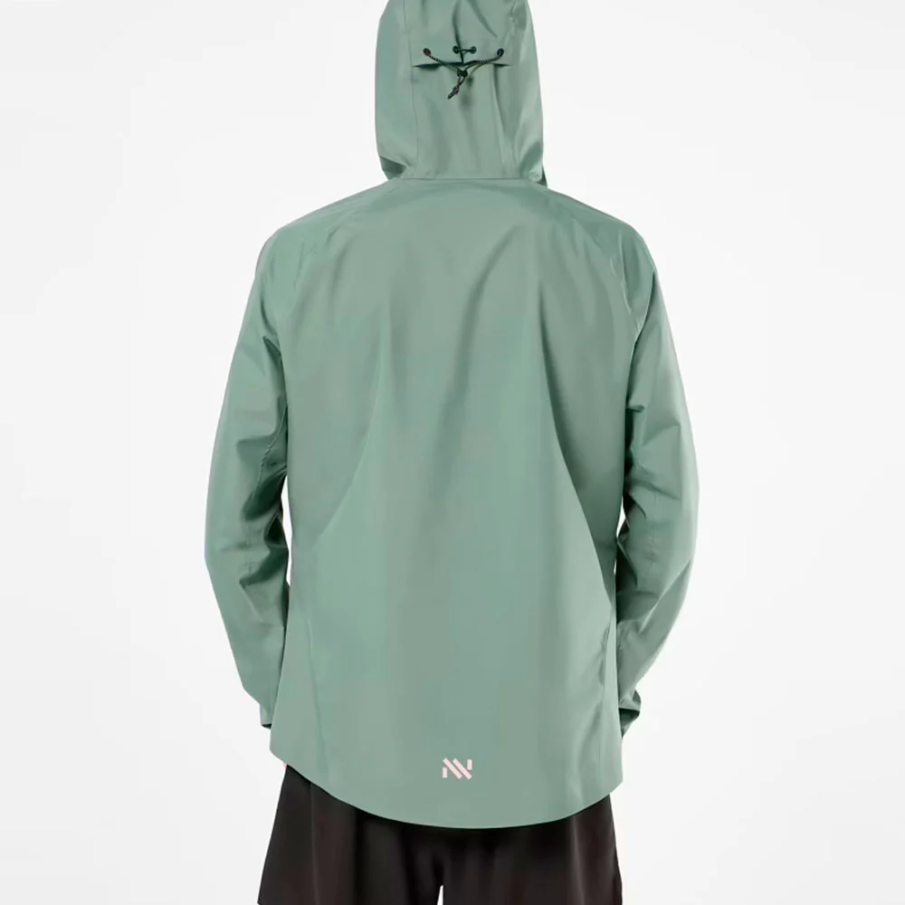 CHAQUETA IMPERMEABLE NNORMAL TRAIL RAIN - Verde - Imagen 5