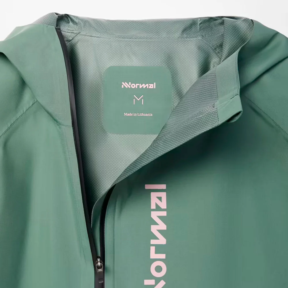 CHAQUETA IMPERMEABLE NNORMAL TRAIL RAIN - Verde - Imagen 6
