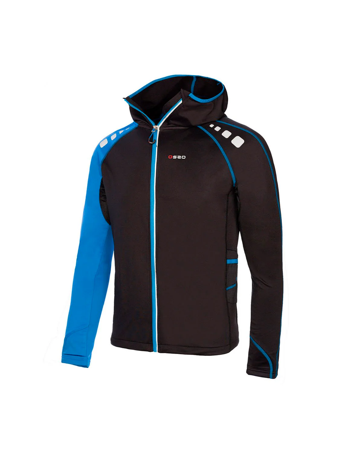 CHAQUETA OS2O HOKA ULTRA TRAIL BLUE / BLACK - Imagen 2