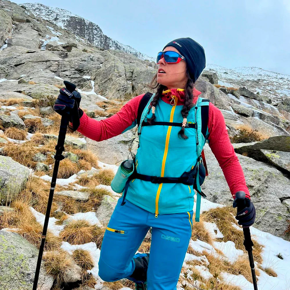 CHAQUETA OS2O METEOR STORMFLEECE PRO MUJER - Garnet - Imagen 3