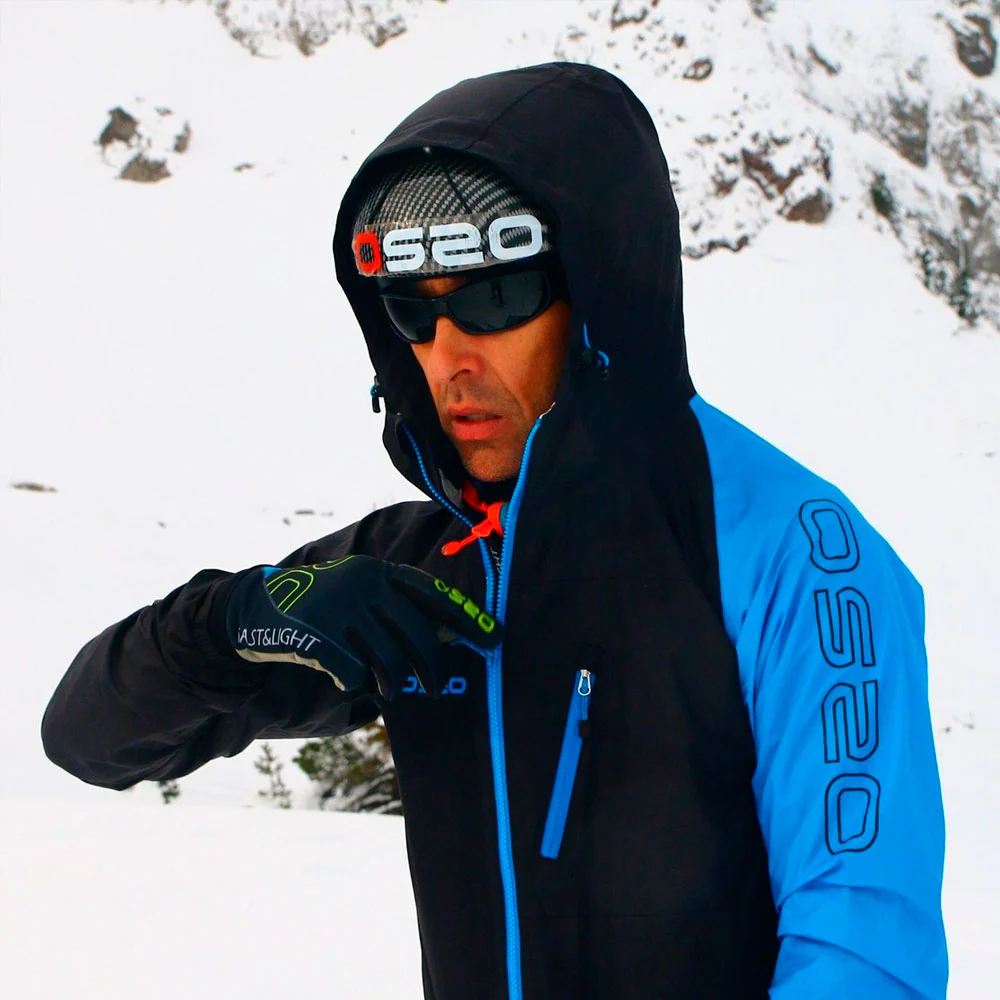 CHAQUETA OS2O O2 WATERPROOF 30K - Azul / Negro - Imagen 4