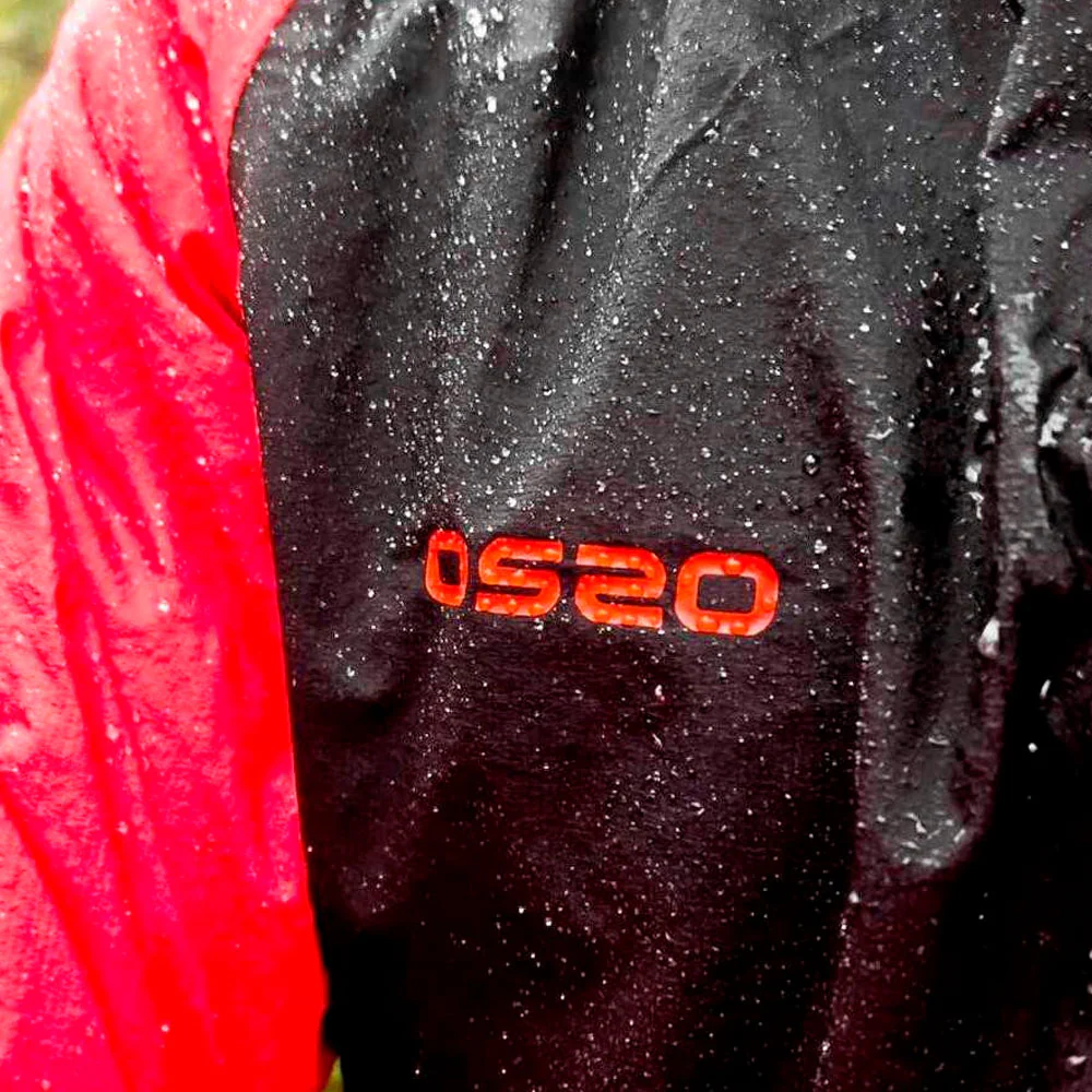CHAQUETA OS2O O2 WATERPROOF 30K MUJER - Fiery Red - Imagen 4