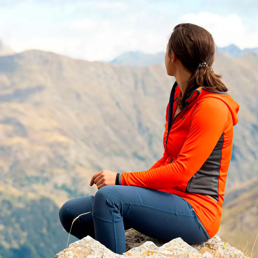 CHAQUETA OS2O POLAIR GRID MUJER - Coral - Imagen 5
