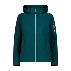 CHAQUETA SOFTSHELL CMP MUJER - Trek Green