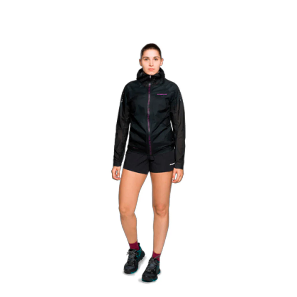 CHAQUETA IMPERMEABLE TRANGOWORLD URAMA MUJER CAVIAR - Imagen 6