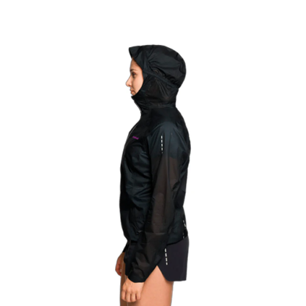 CHAQUETA IMPERMEABLE TRANGOWORLD URAMA MUJER CAVIAR - Imagen 5