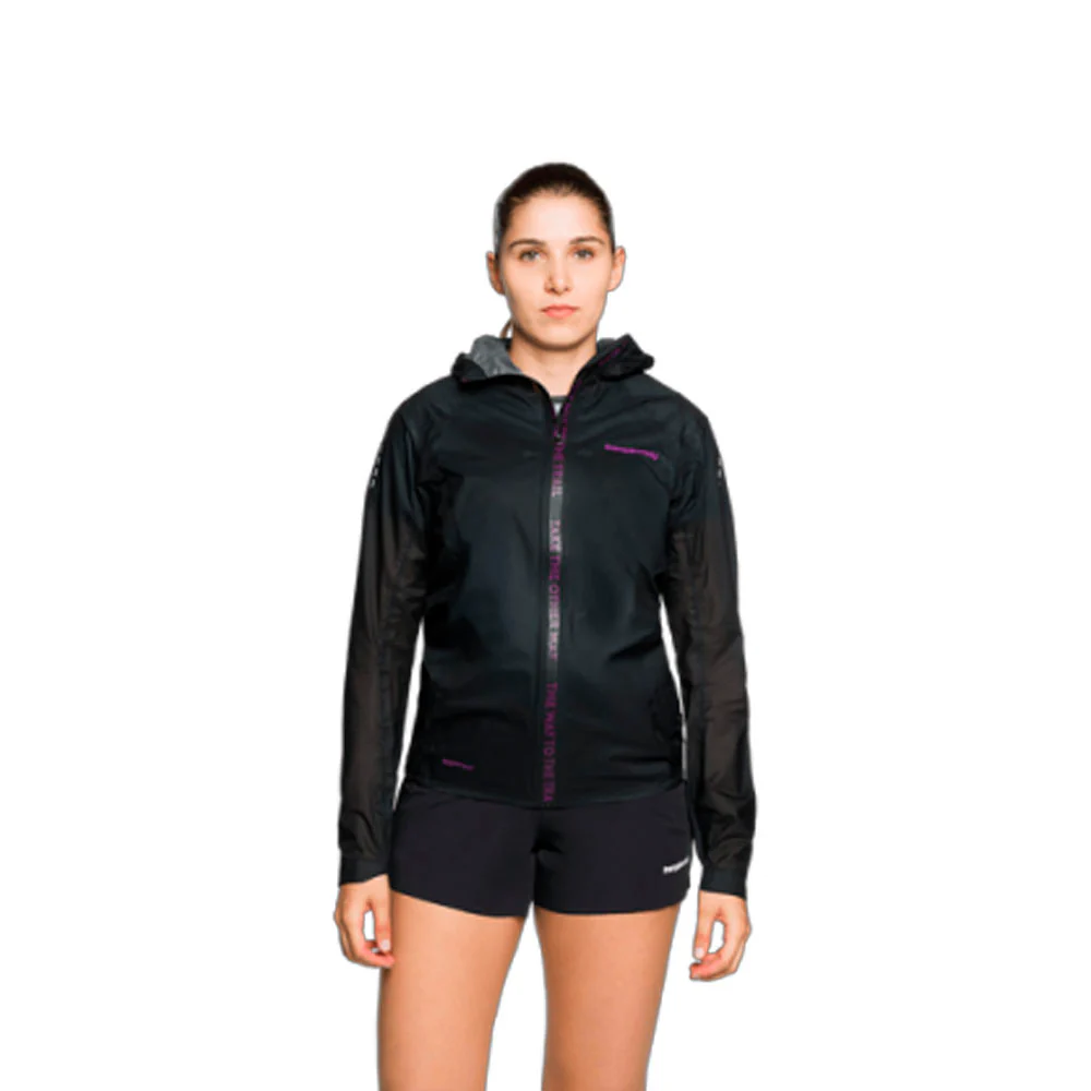 CHAQUETA IMPERMEABLE TRANGOWORLD URAMA MUJER CAVIAR - Imagen 3