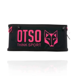 CINTURÓN OTSO UNISEX - Negro / Rosa