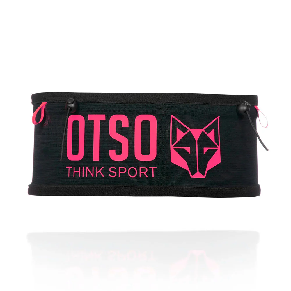 CINTURÓN OTSO UNISEX - Negro / Rosa