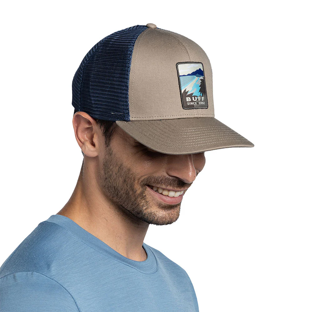 GORRA BUFF EXPLORE TRUCKER - Soor Tundra Khaki - Imagen 3