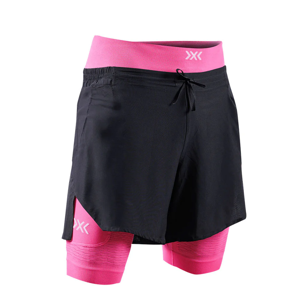MALLA PANTALÓN X-BIONIC EFFEKTOR - X Black / Neo Pink - Imagen 2