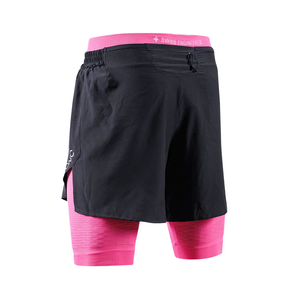 MALLA PANTALÓN X-BIONIC EFFEKTOR - X Black / Neo Pink - Imagen 4