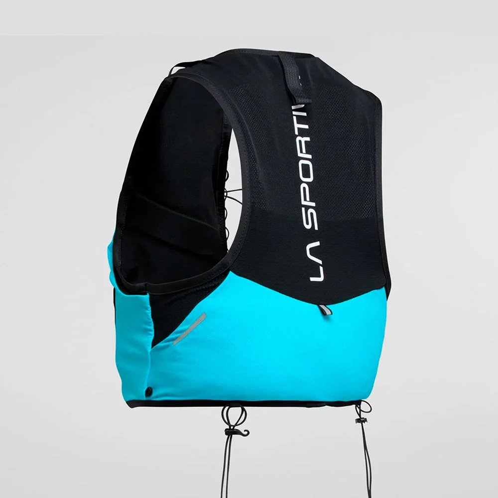 MOCHILA CHALECO LA SPORTIVA TRAIL 5L - Malibu Blue / Hibiscus - Imagen 3