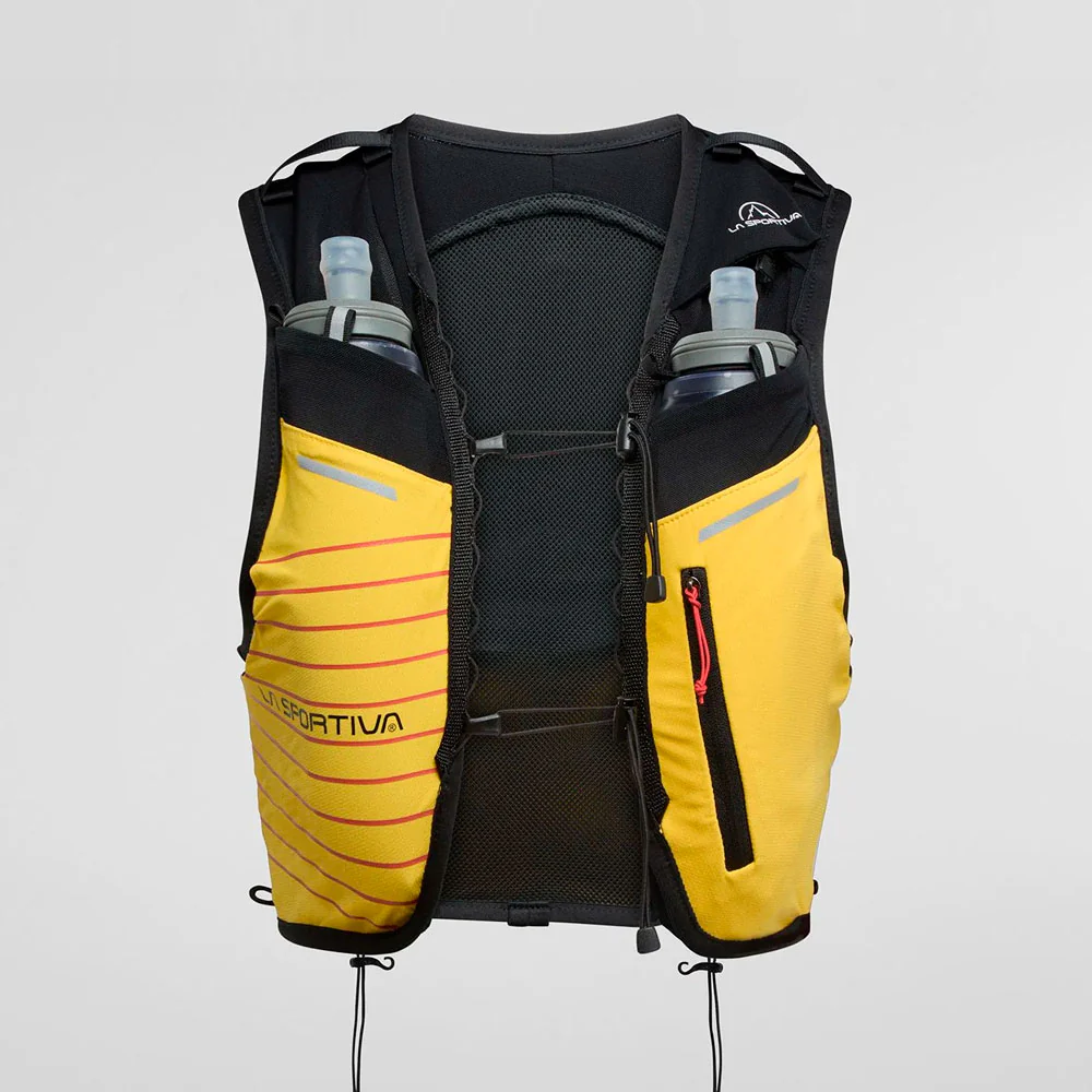 MOCHILA CHALECO LA SPORTIVA TRAIL 5L - Yellow / Black - Imagen 2