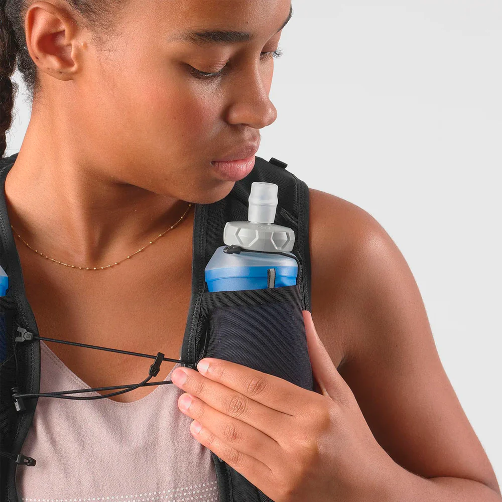 MOCHILA CHALECO SALOMON ADV SKIN 12 MUJER - Black / Asphalt - Imagen 6