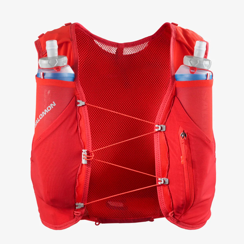 MOCHILA CHALECO SALOMON ADV SKIN 5 - Flame Scarlet / Haute Red - Imagen 3