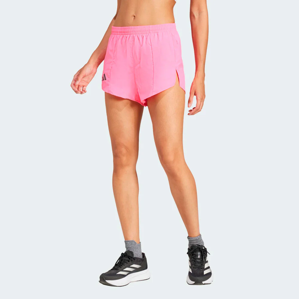 PANTALÓN CORTO ADIDAS ADIZERO ESSENTIALS MUJER - Rosa Claro - Imagen 4