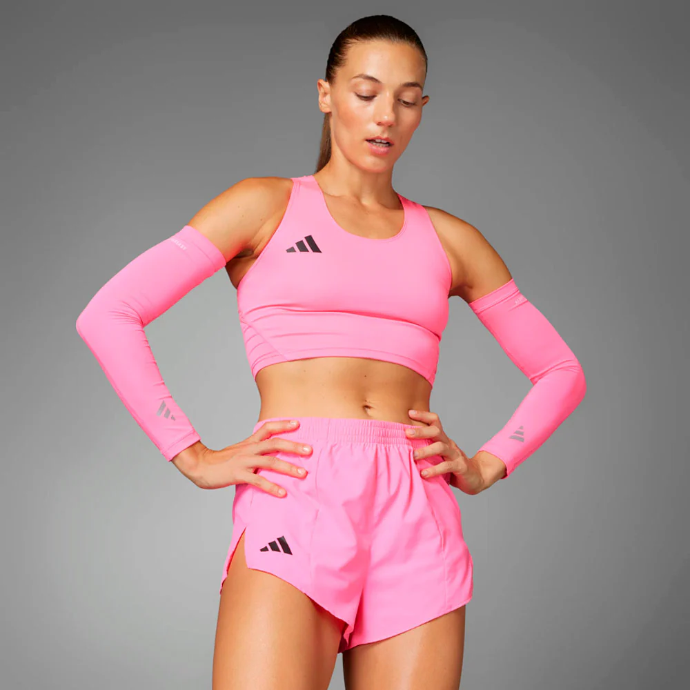 PANTALÓN CORTO ADIDAS ADIZERO ESSENTIALS MUJER - Rosa Claro - Imagen 3