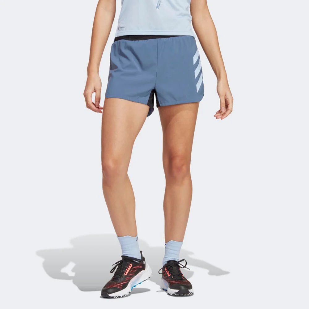 PANTALÓN CORTO ADIDAS TERREX AGRAVIC MUJER - Azul - Imagen 6