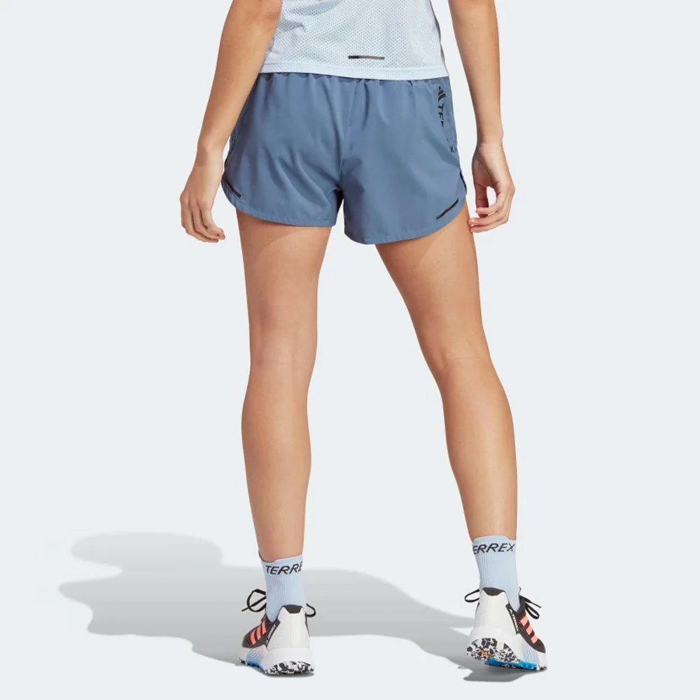 PANTALÓN CORTO ADIDAS TERREX AGRAVIC MUJER - Azul - Imagen 7
