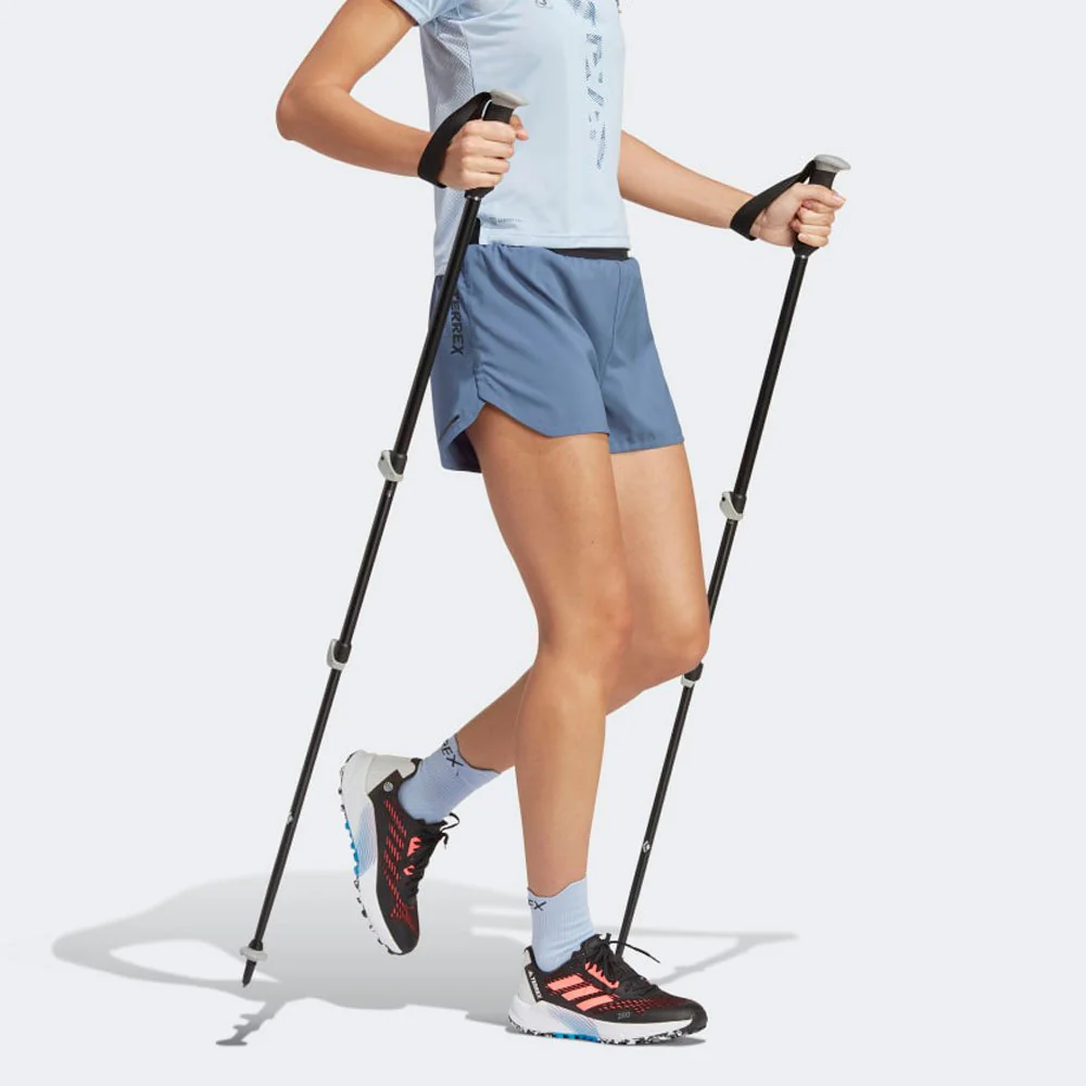 PANTALÓN CORTO ADIDAS TERREX AGRAVIC MUJER - Azul - Imagen 8