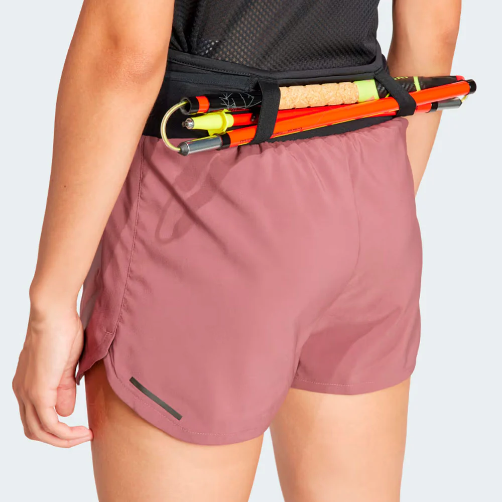 PANTALÓN CORTO ADIDAS TERREX AGRAVIC MUJER - Burgundy - Imagen 8