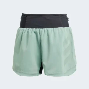 PANTALÓN CORTO ADIDAS TERREX AGRAVIC MUJER - Silver Green