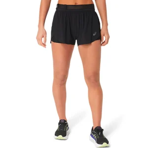 PANTALÓN CORTO ASICS METARUN SPLIT MUJER - Negro