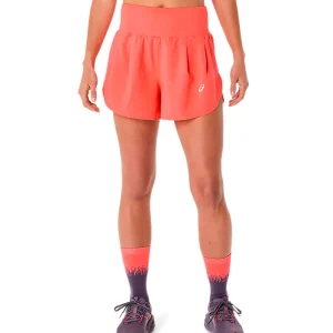 PANTALÓN CORTO ASICS ROAD MUJER - Coral Reef